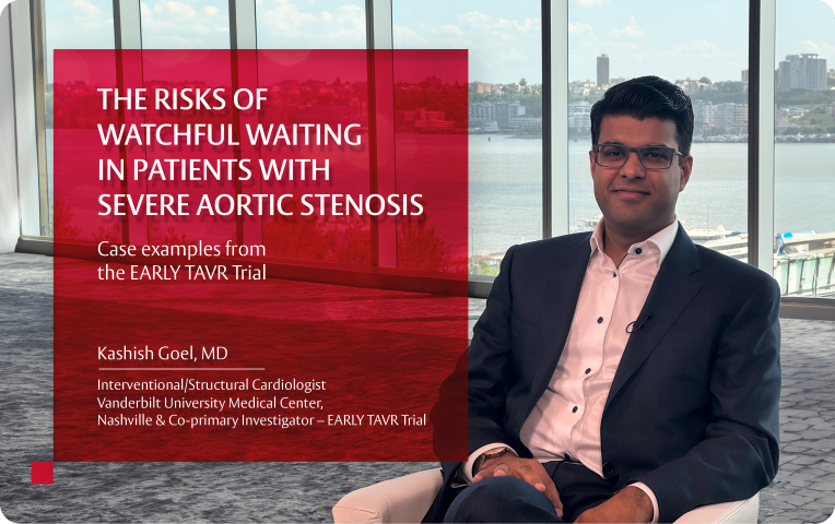 Video thumbnail: The Risks of Watchful Waiting in Patients with Severe Aortic Stenosis