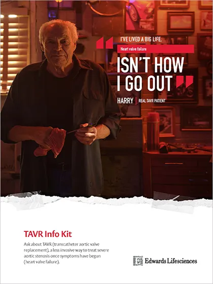 Thumbnail of TAVR Info Kit materials