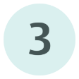 Number three icon